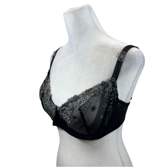 Simone Perele Délice Demi Cup Unlined Underwire Bra Size 32‎ - Picture 11 of 15